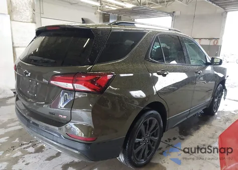 2024 Chevrolet Equinox Awd Rs from USA, damaged, VIN 3GNAXWEG4RL128919